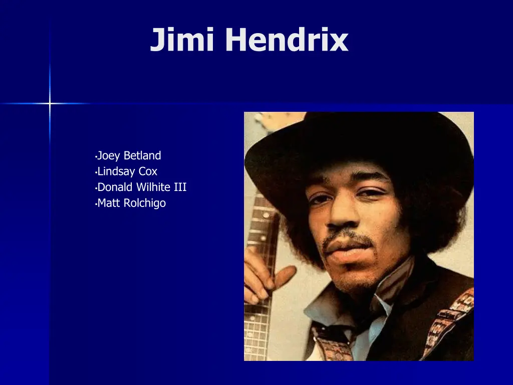 jimi hendrix