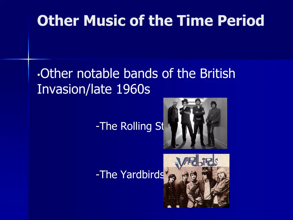 other music of the time period 1