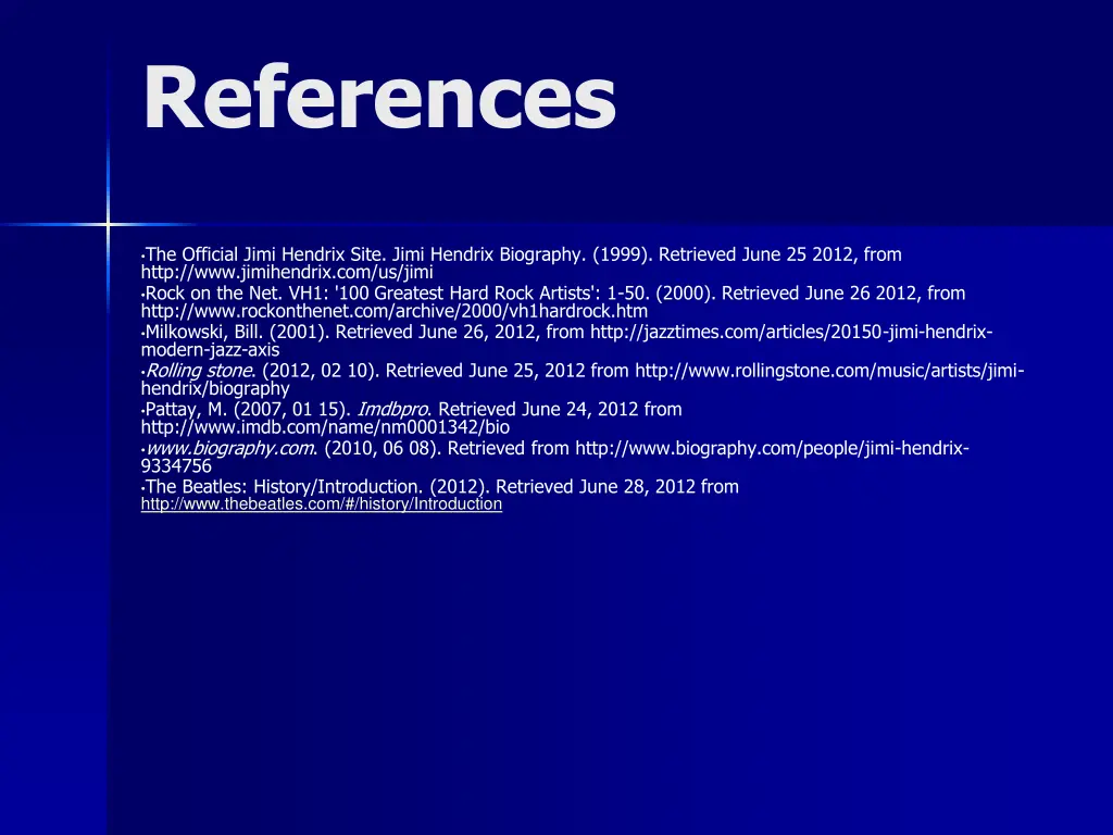 references