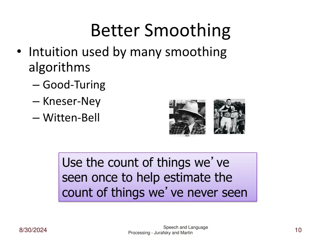 better smoothing