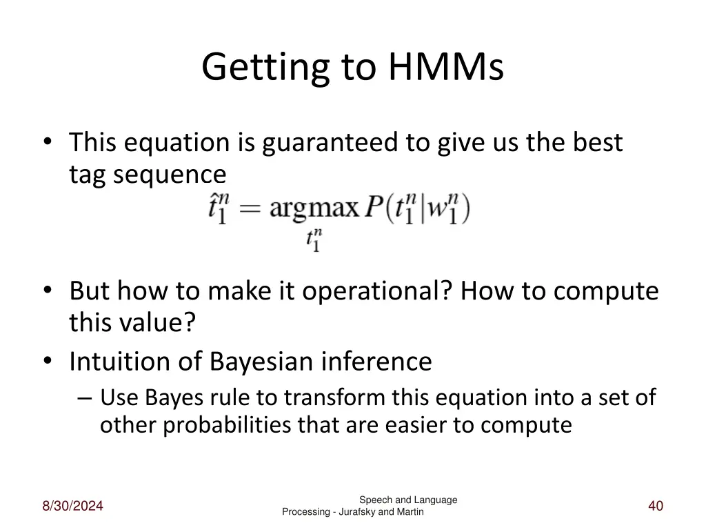 getting to hmms 1