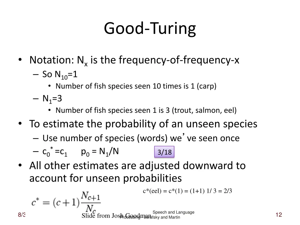good turing