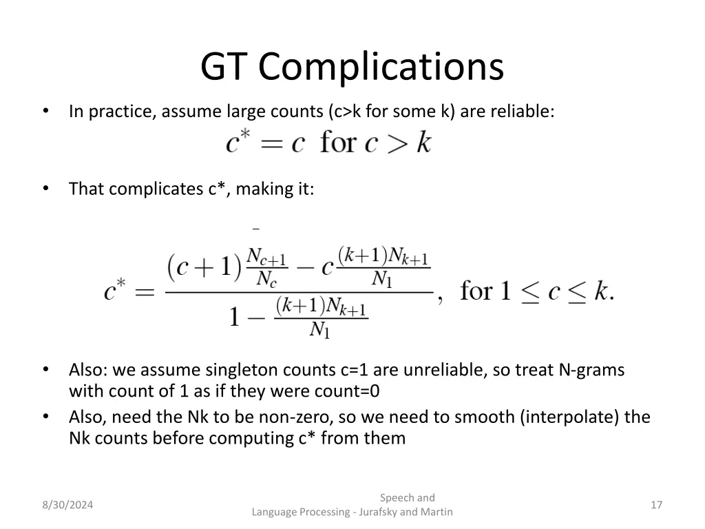 gt complications