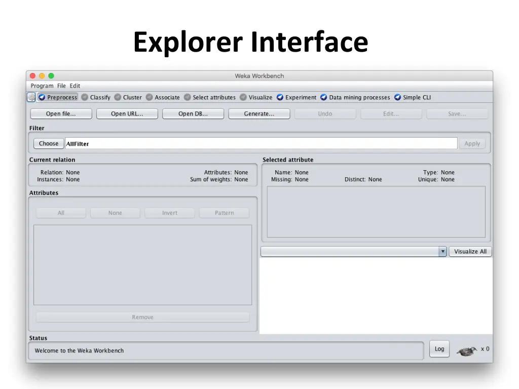 explorer interface