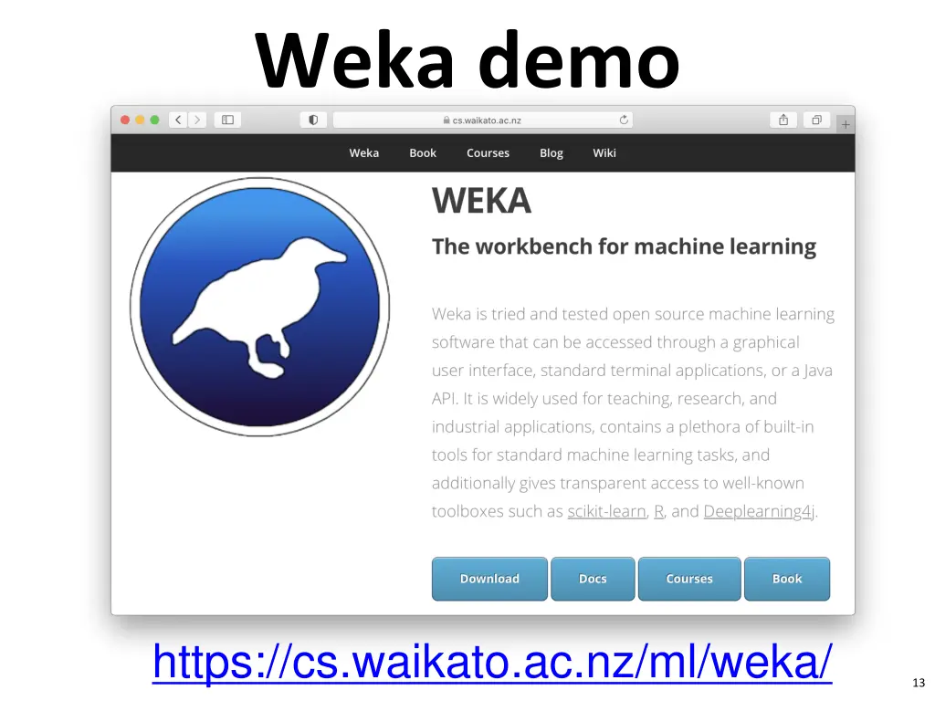 weka demo