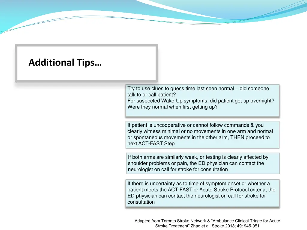 additional tips