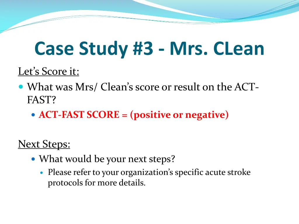 case study 3 mrs clean