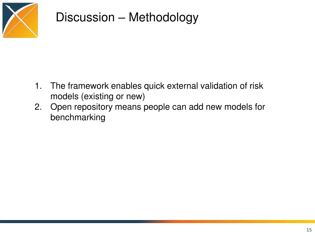 discussion methodology