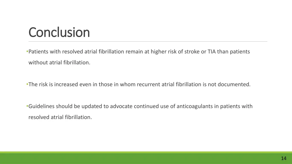 conclusion conclusion
