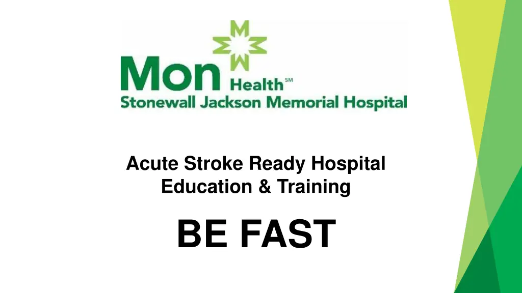 acute stroke ready hospital education training