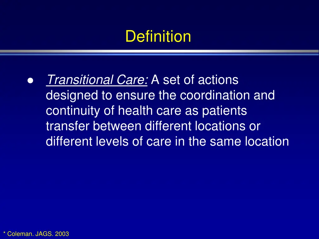 definition