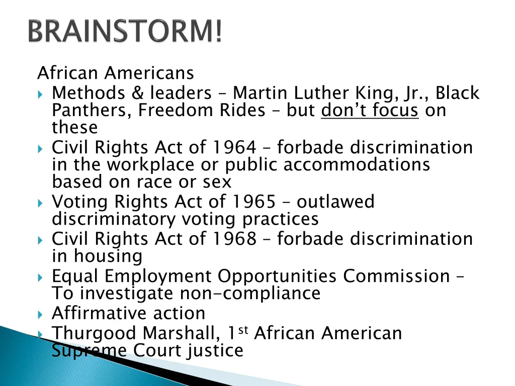african americans methods leaders martin luther