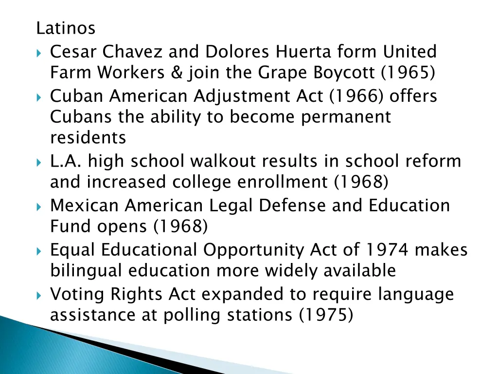 latinos cesar chavez and dolores huerta form