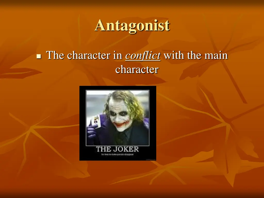 antagonist