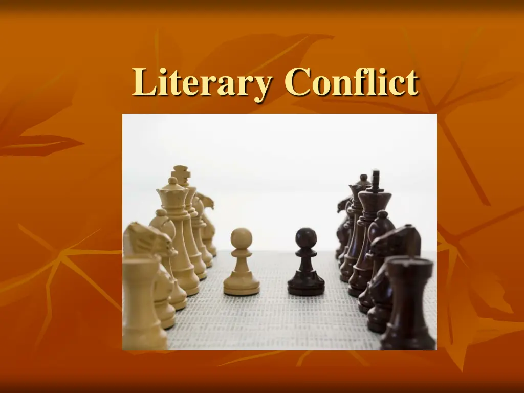 literary conflict