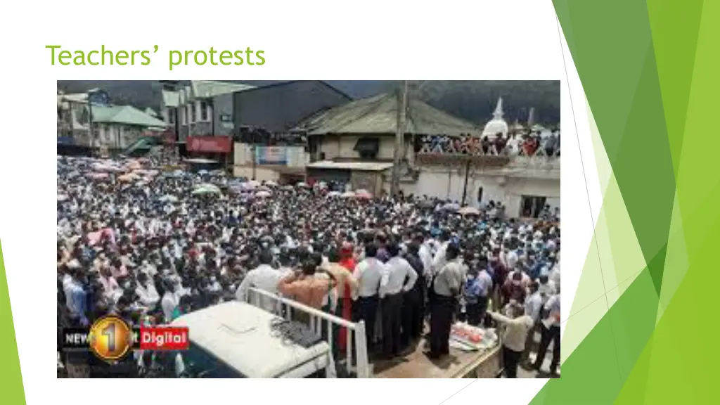 teachers protests