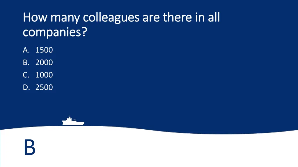 how many colleagues are there in all how many