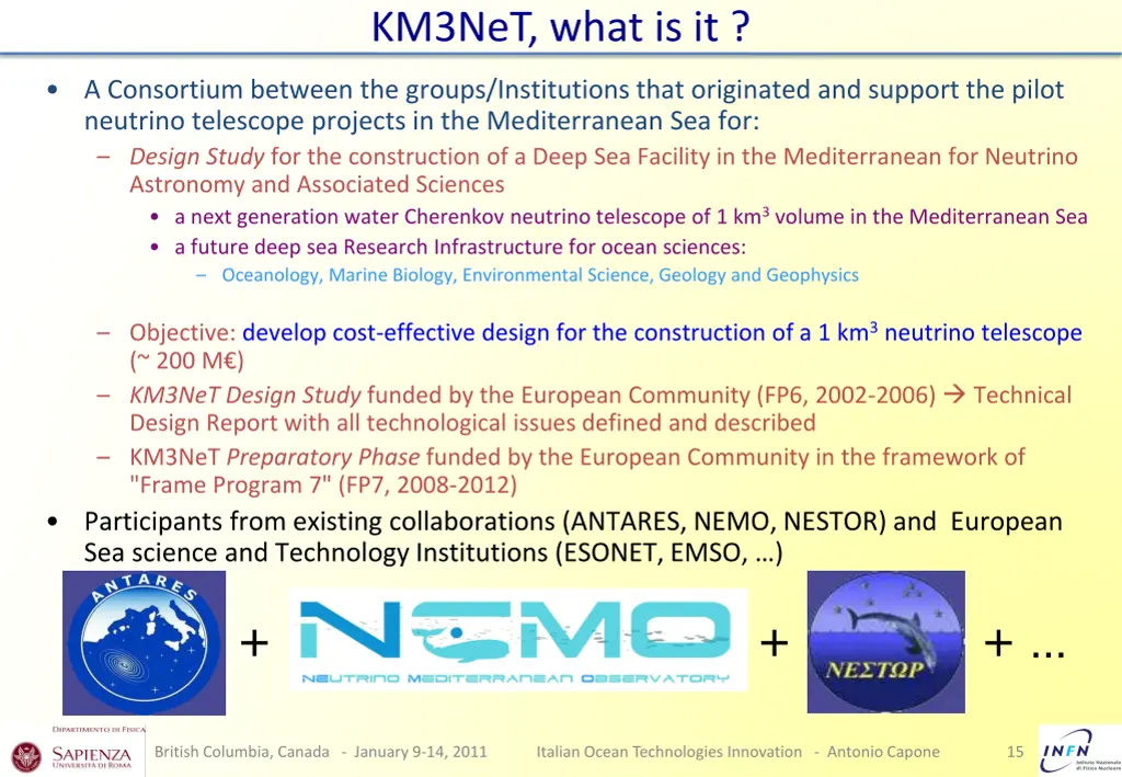 km3net what is it