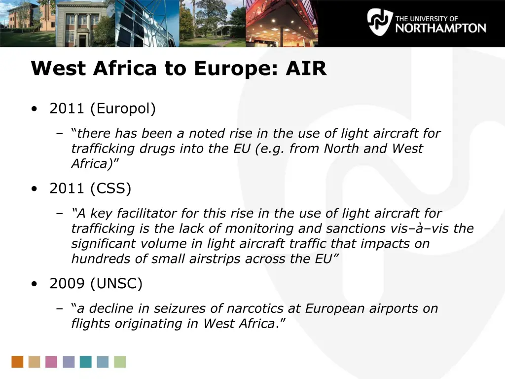 west africa to europe air