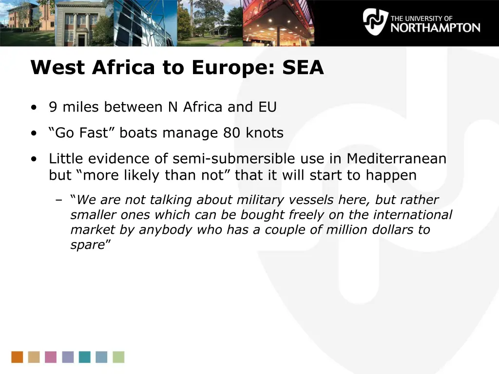 west africa to europe sea