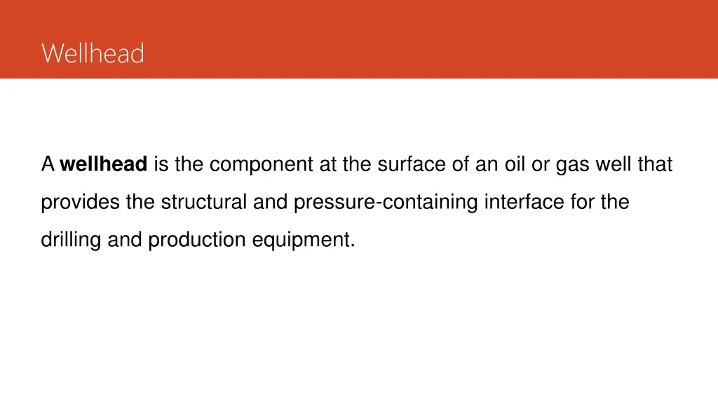 wellhead