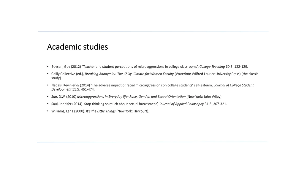 academic studies academic studies