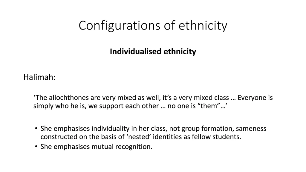 configurations of ethnicity 9
