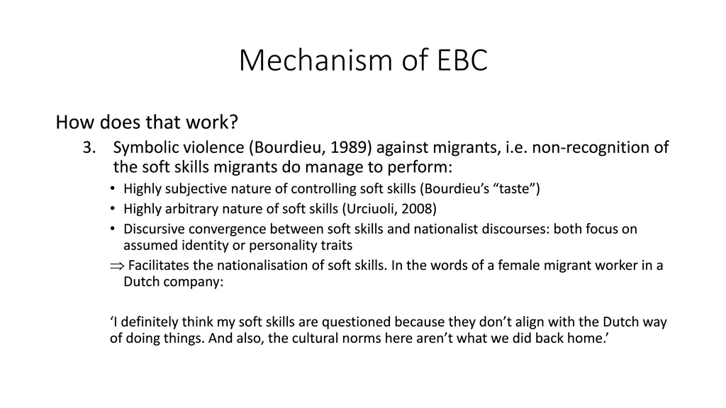mechanism of ebc 10