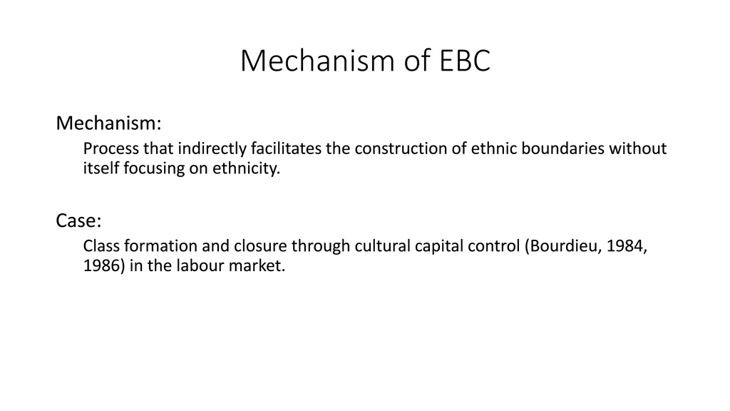 mechanism of ebc