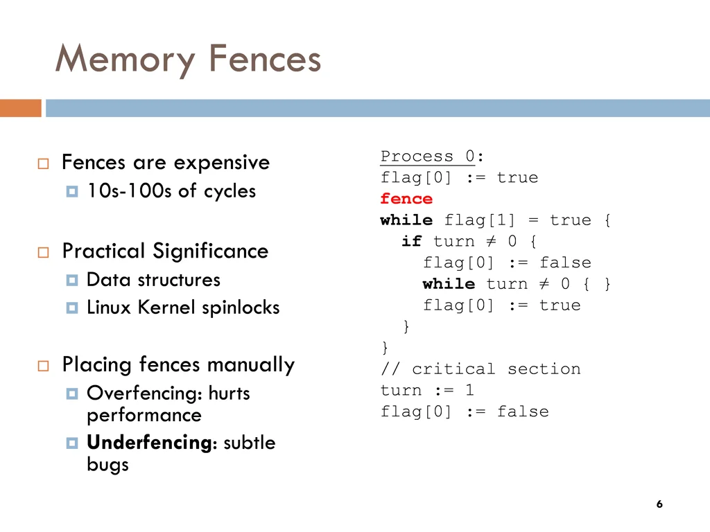 memory fences 1