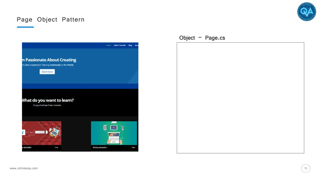 page object pattern 1