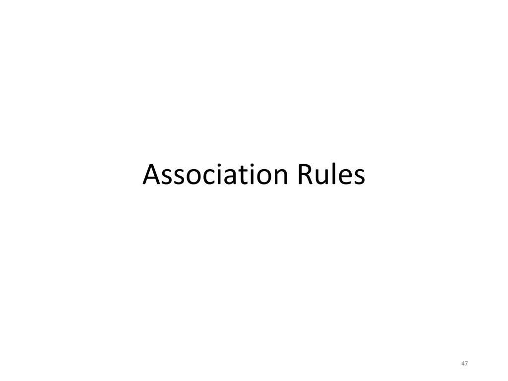 association rules