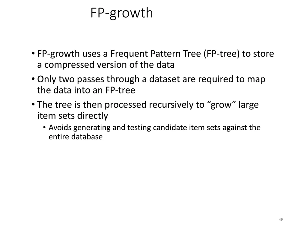 fp growth
