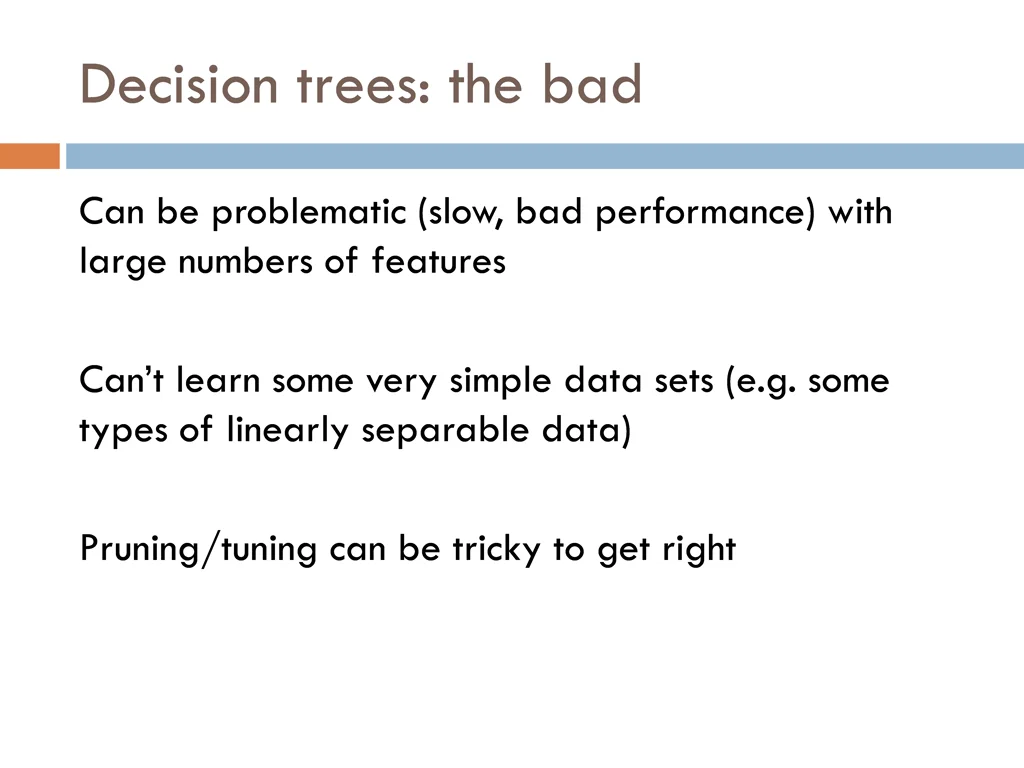 decision trees the bad 1