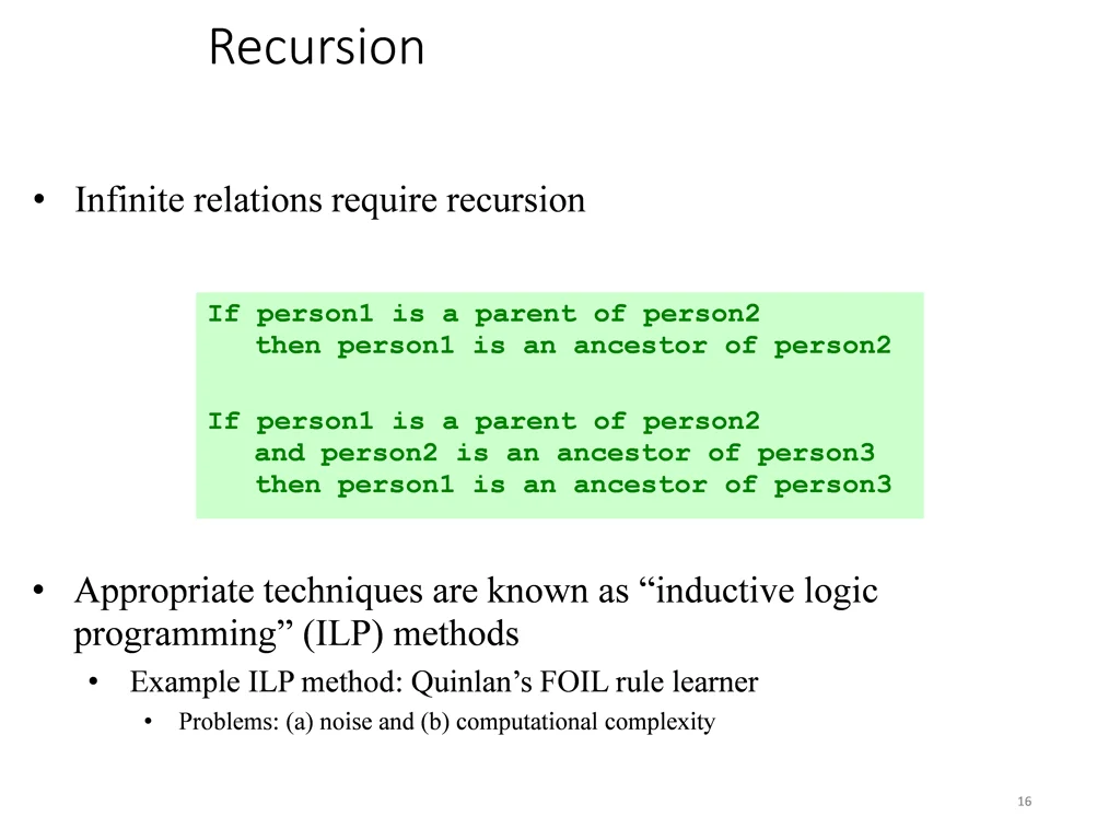 recursion