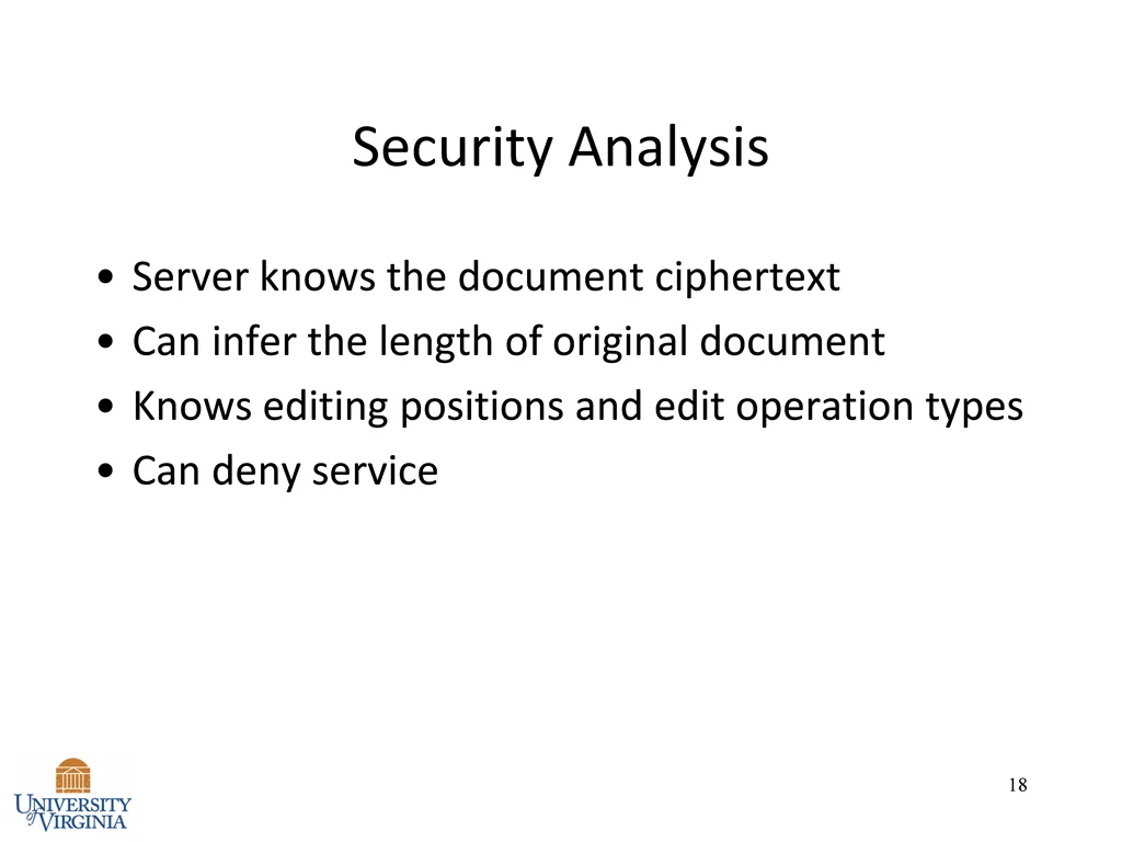 security analysis