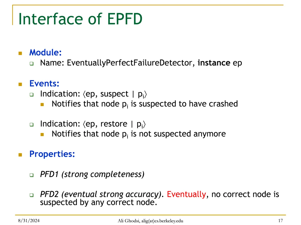 interface of epfd