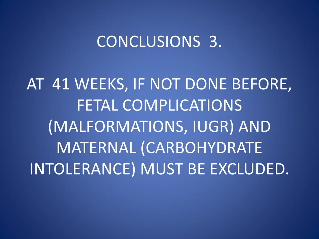conclusions 3