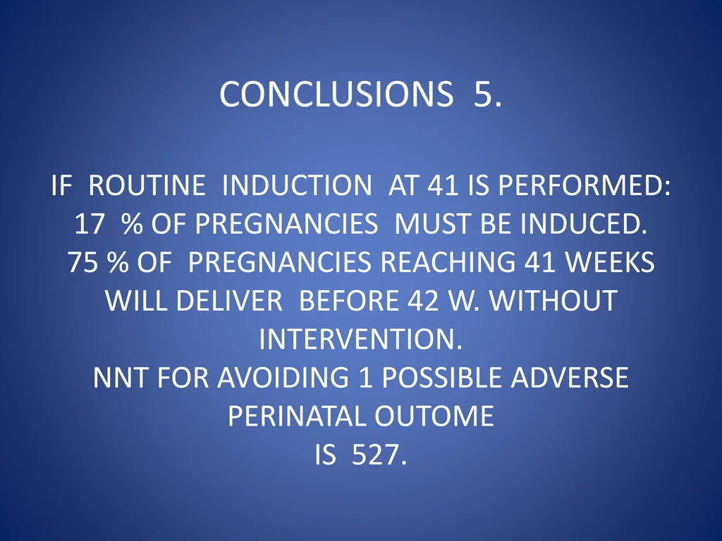 conclusions 5
