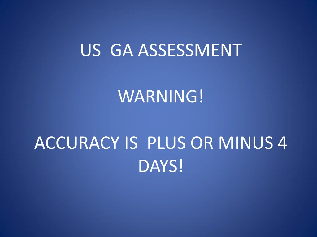 us ga assessment