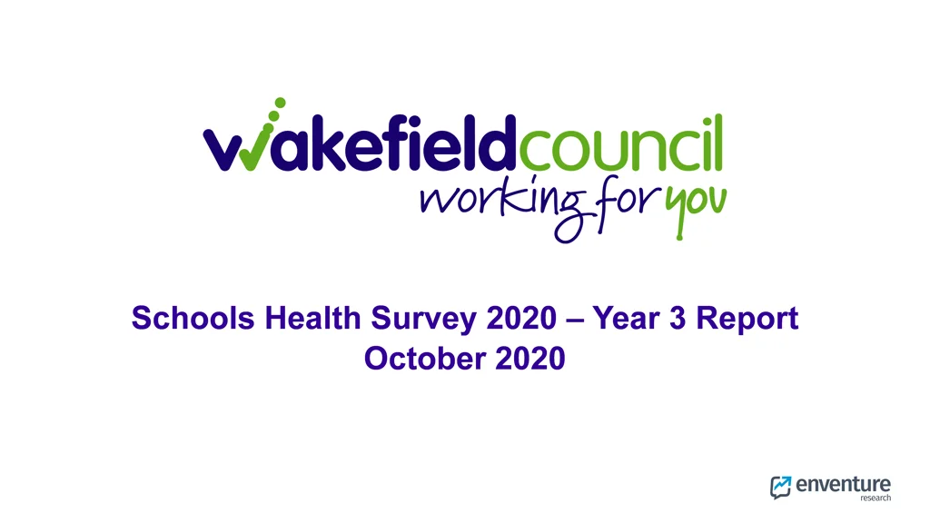 schools health survey 2020 year 3 report october