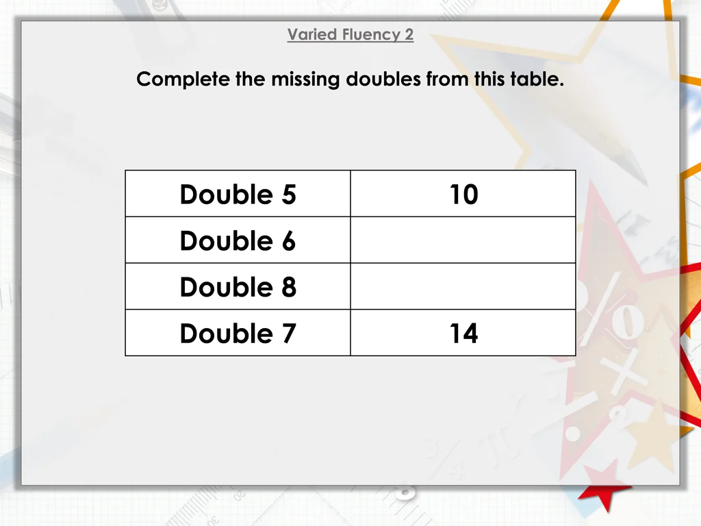 varied fluency 2
