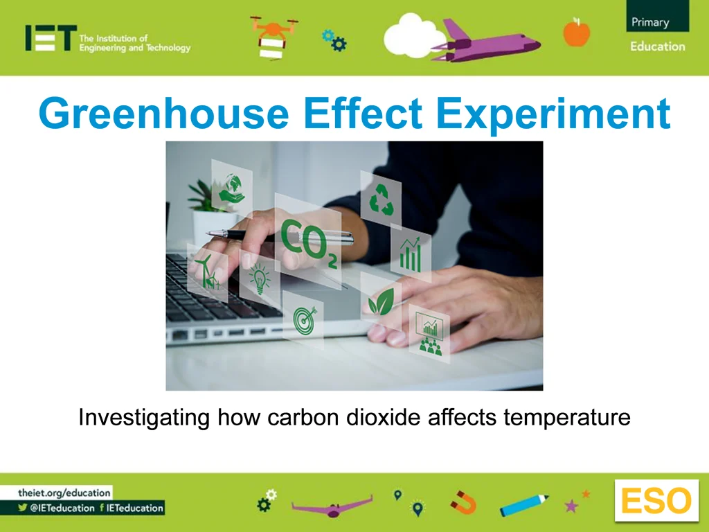 greenhouse effect experiment
