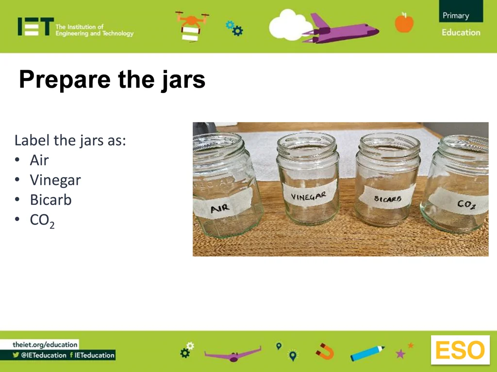prepare the jars