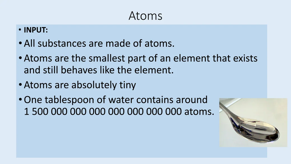 atoms