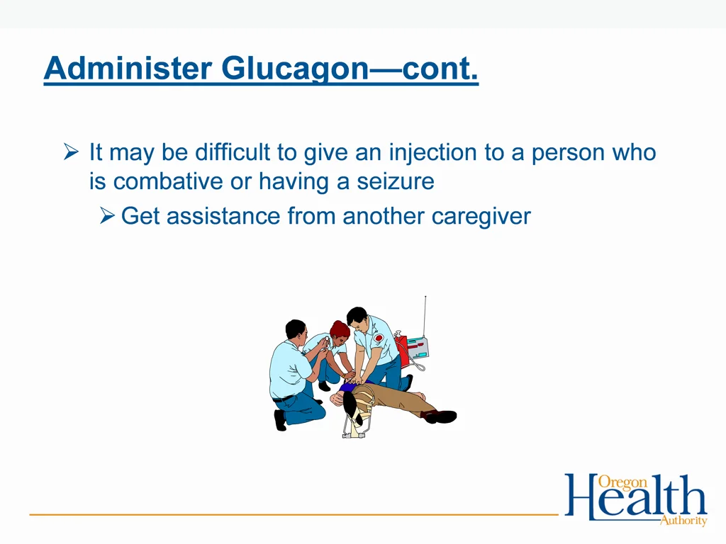 administer glucagon cont 1