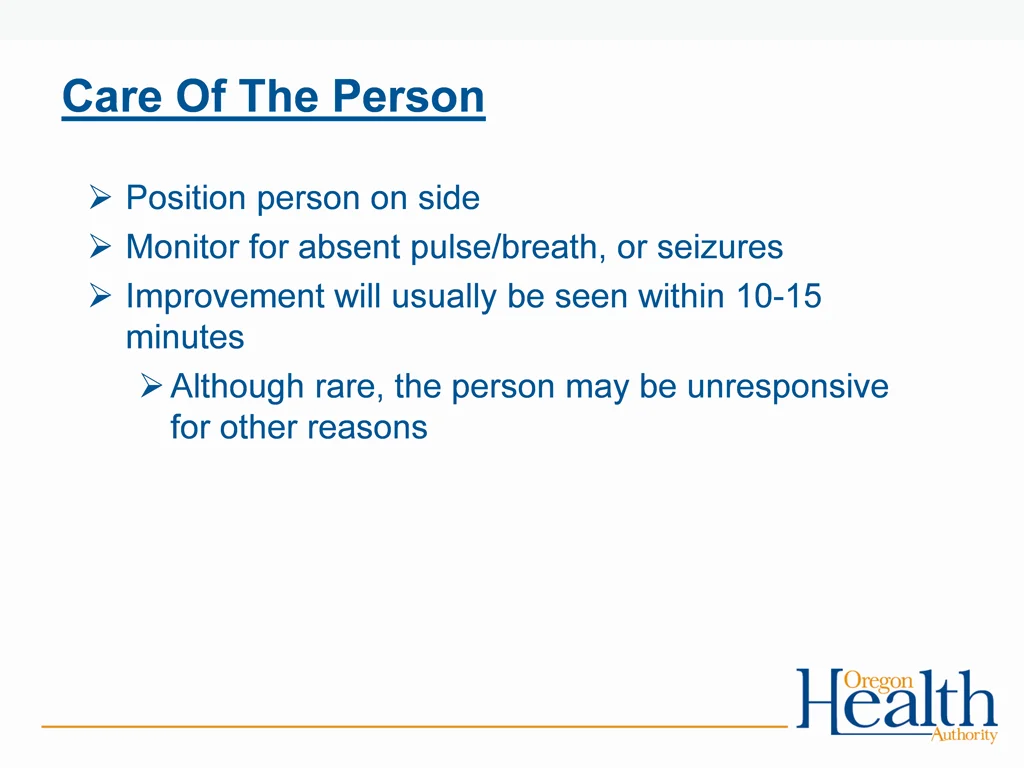 care of the person