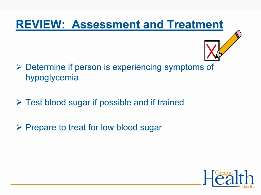 review assessment and treatment