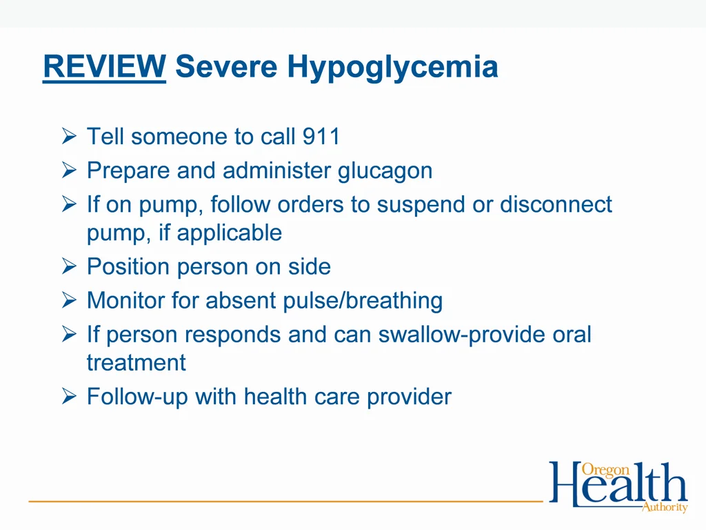 review severe hypoglycemia