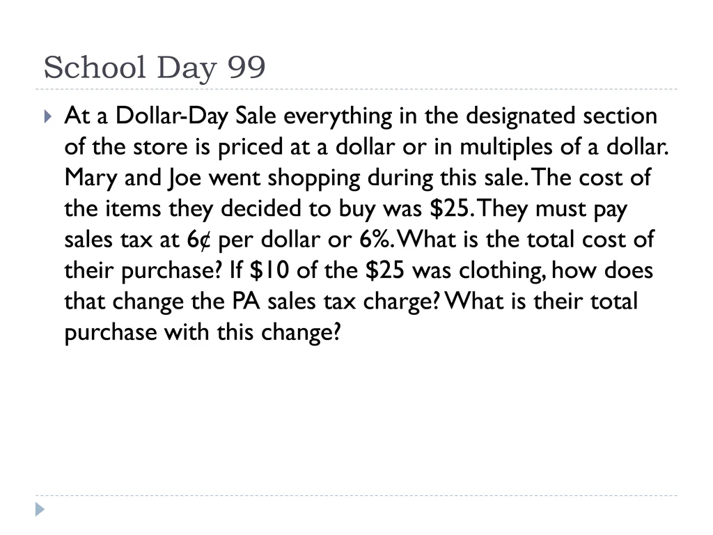 school day 99